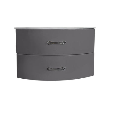 Eviva Bari 32″ Wall mount Bathroom Vanity with Integrated White Porcelain Sink Vanity Eviva